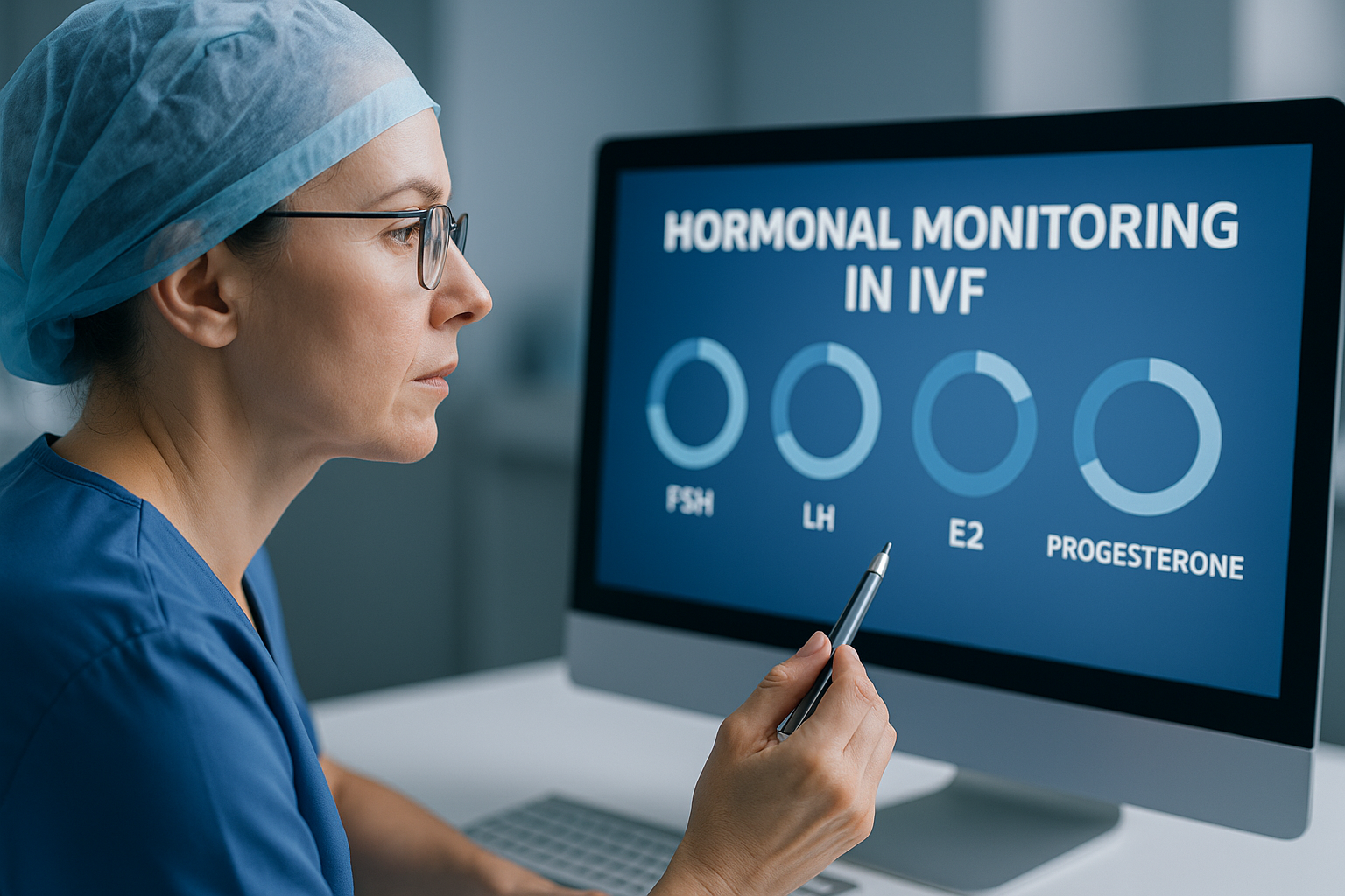 The Role of Hormonal Monitoring in IVF
