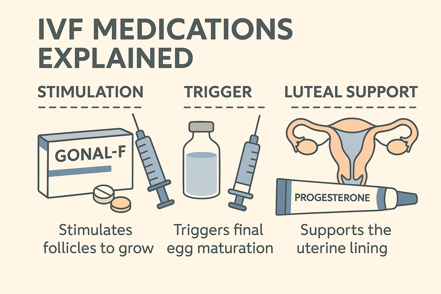 IVF Medications: What They Are and What They Do