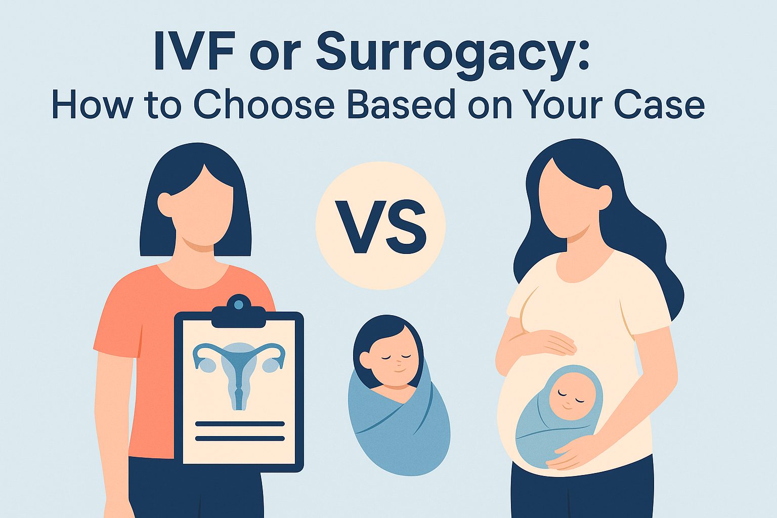 IVF or Surrogacy: How to Choose Based on Your Case