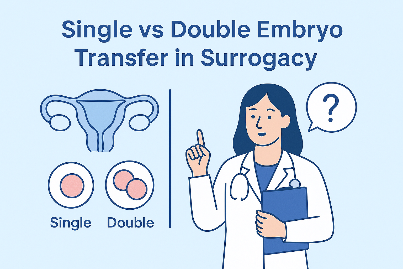 Single vs Double Embryo Transfer in Surrogacy