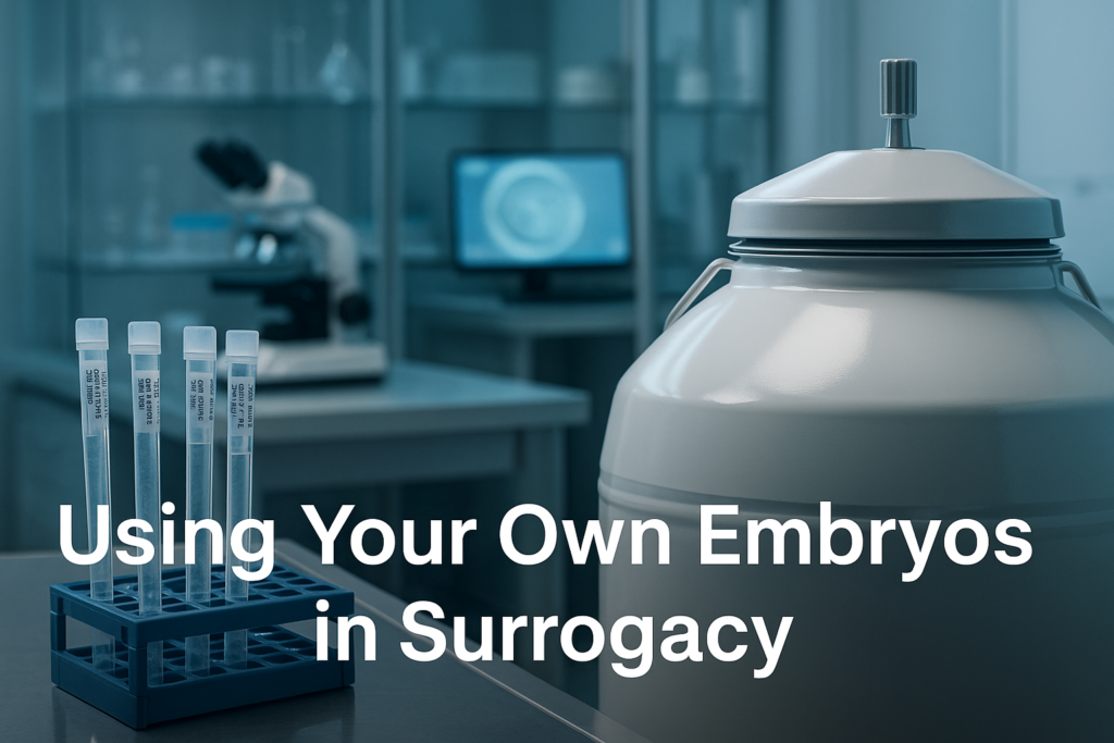 Using Your Own Embryos in Surrogacy