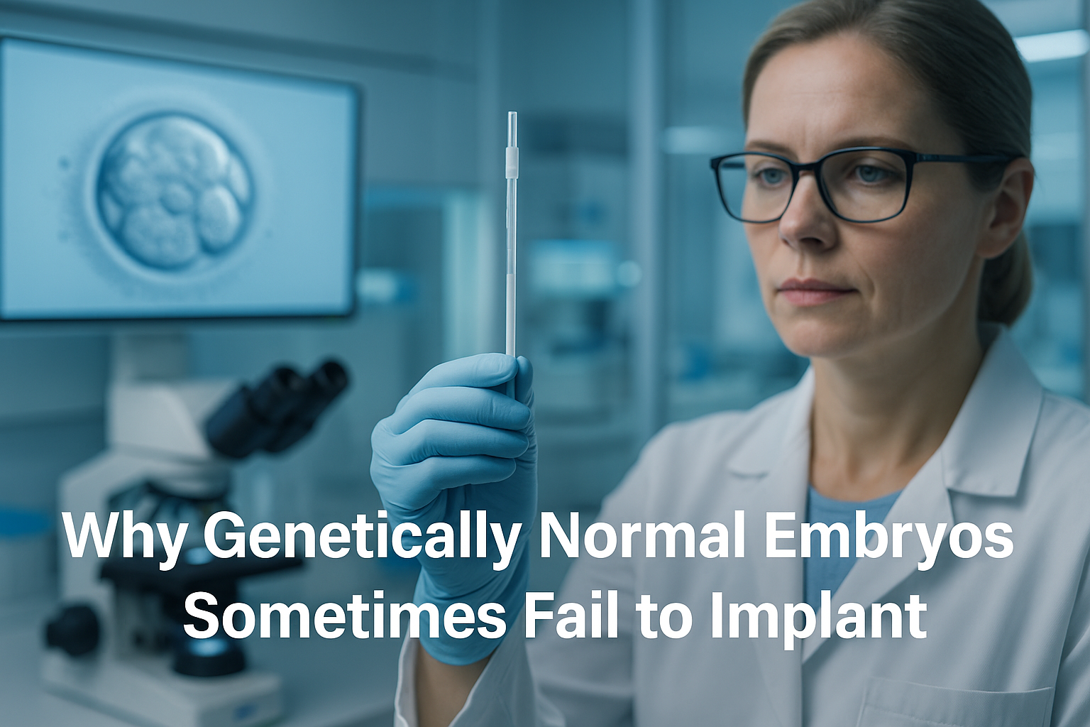 Why Genetically Normal Embryos Sometimes Fail to Implant