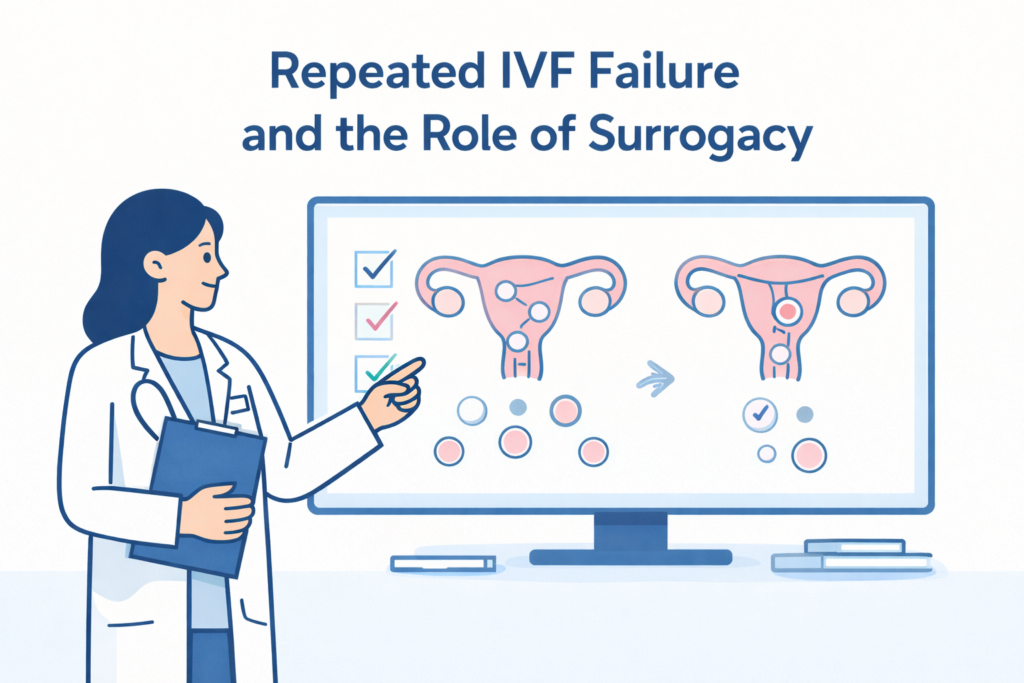 Repeated IVF Failure and the Role of Surrogacy