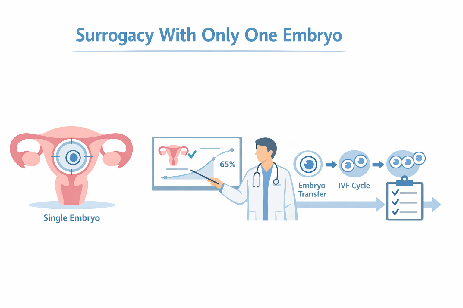 Surrogacy for Patients With Only One Embryo